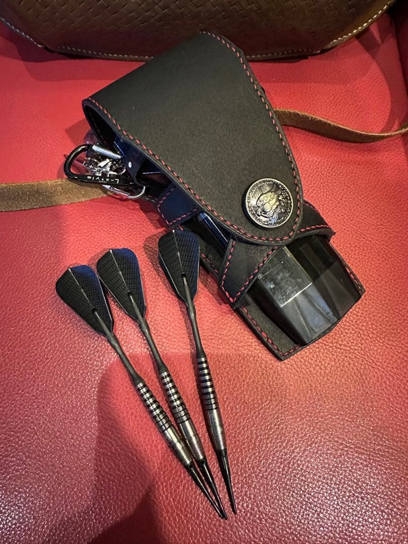 ダーツケースカバー（黒×黒）②