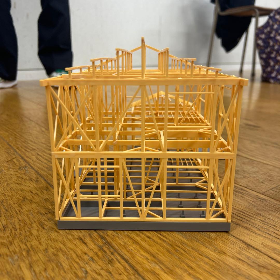 木造軸組模型（1/50）　リニューアル版　総合資格学院　木造軸組模型