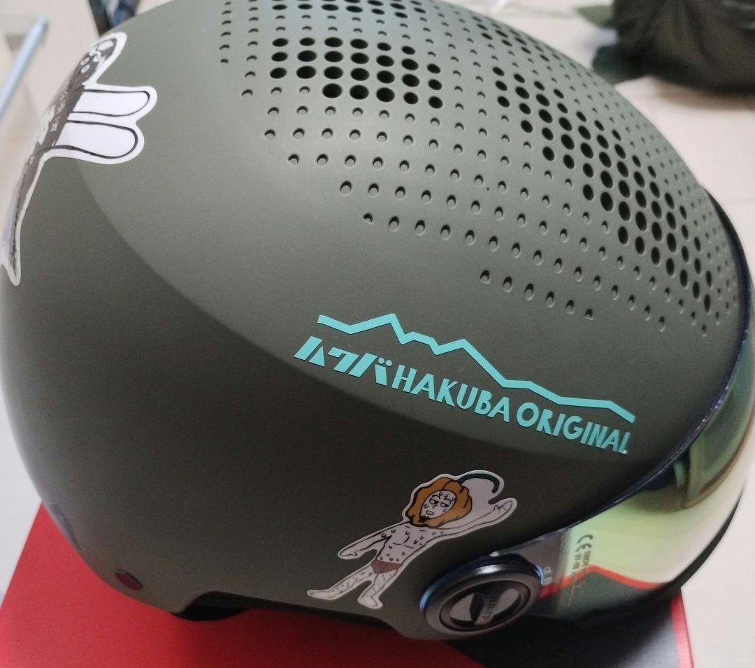 ALPINA(アルピナ) スキースノーボードバイザーヘルメット ミラーバイザー