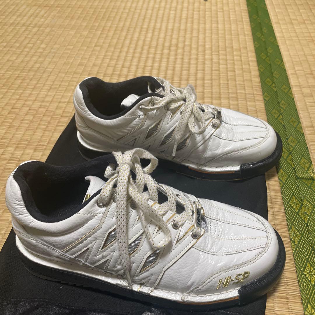 Hi-SP ボウリングシューズ ホワイト コアドロ EVO 25.5cm