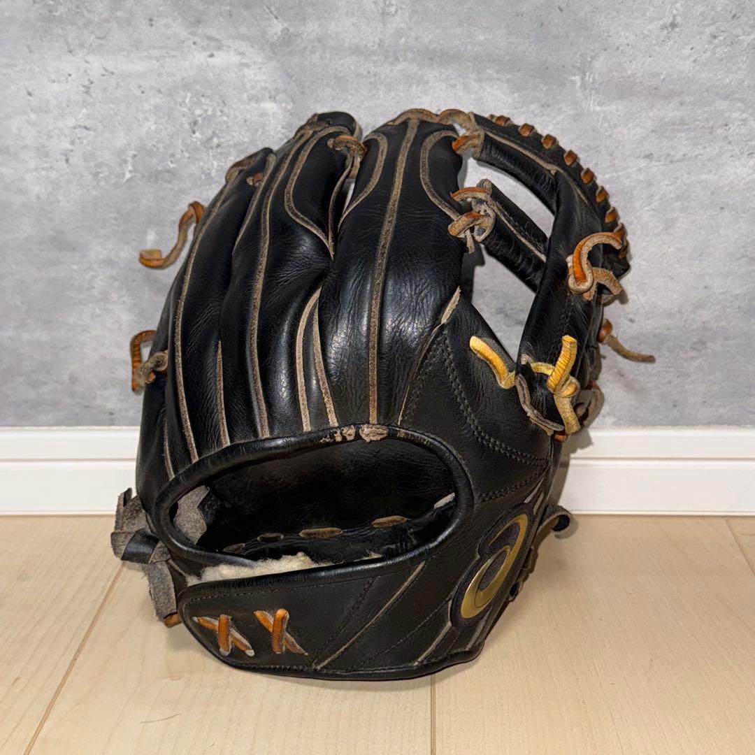 【美品】アシックス硬式グローブ内野手用