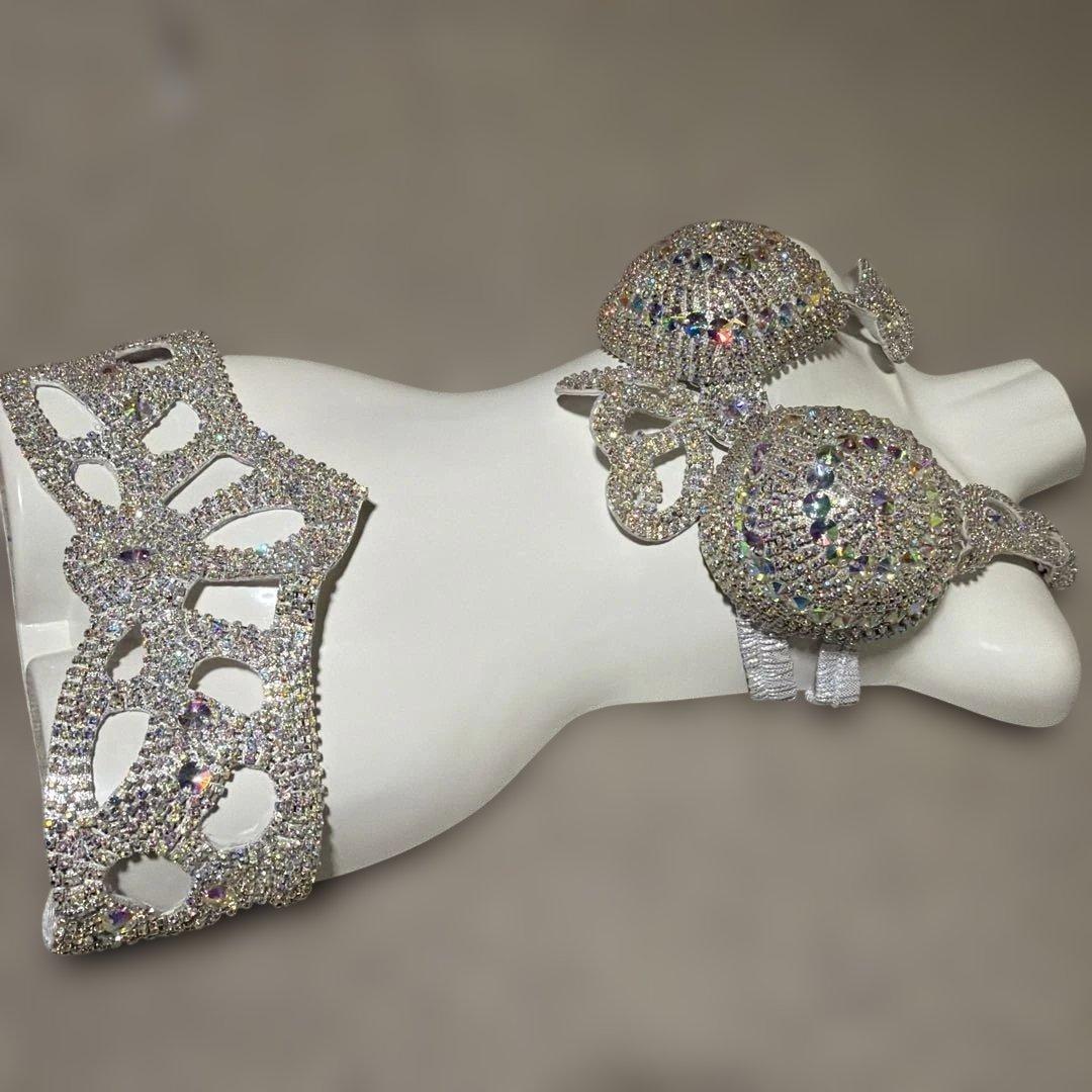 ベリーダンス スパンコールセットアップ