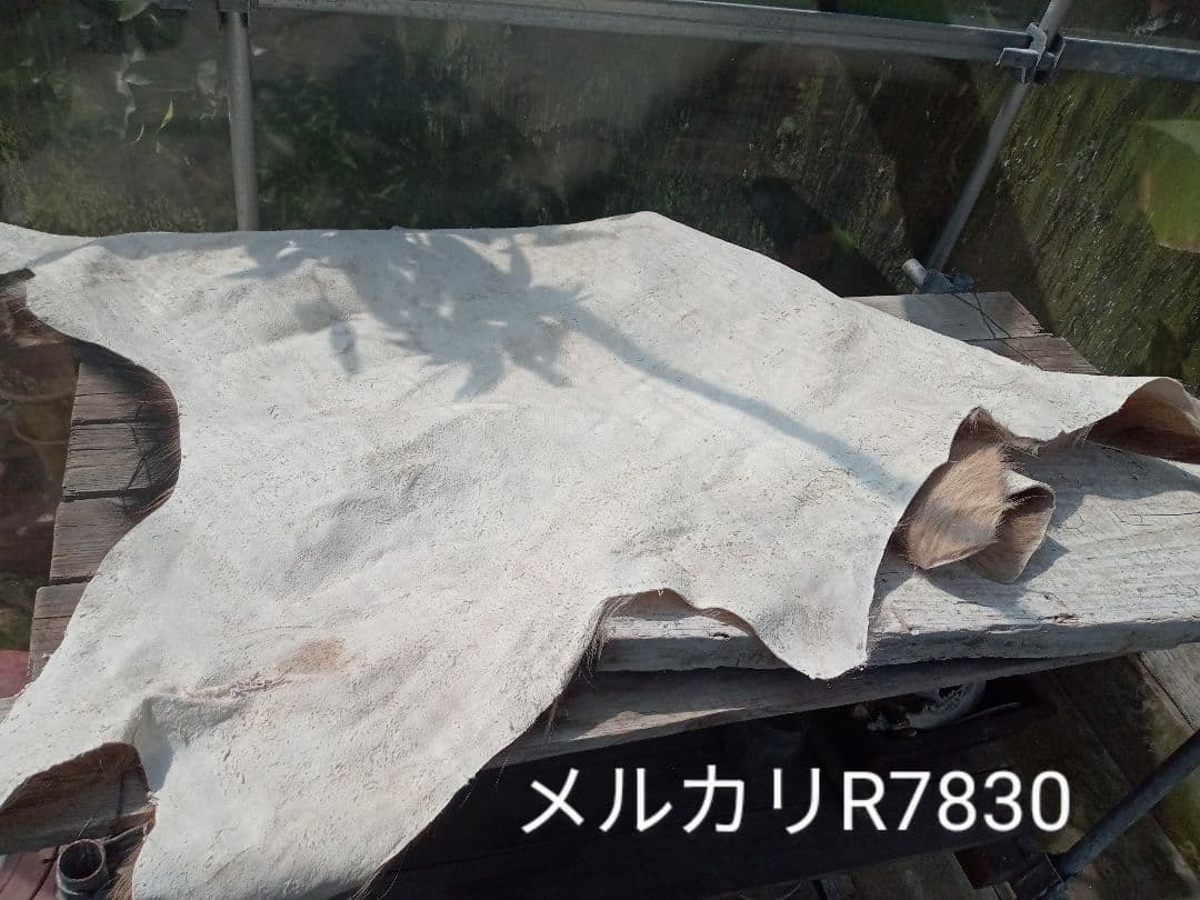 特上　天然日本鹿　夏毛　ラグ