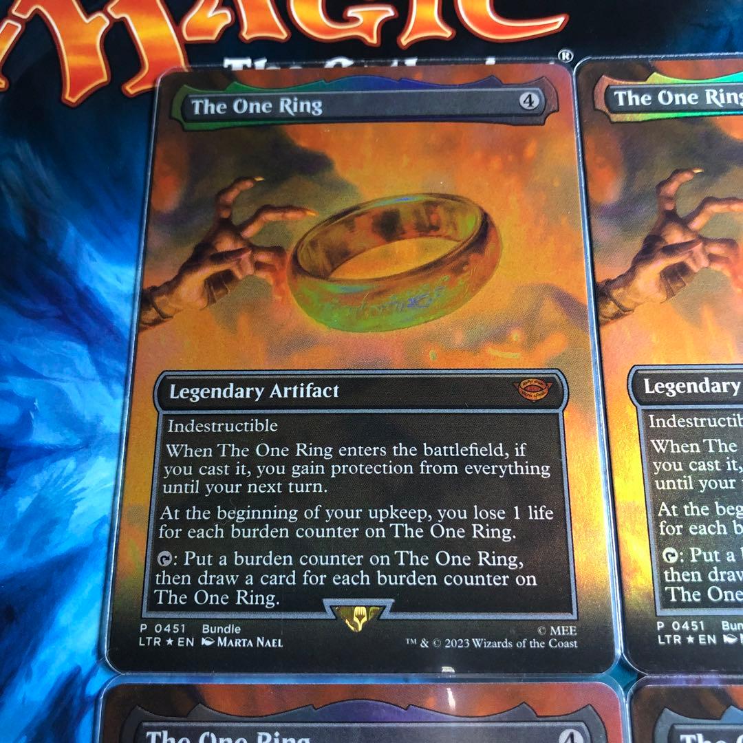 MTG 一つの指輪 / The One Ring （ひとつのゆびわ）4枚セット