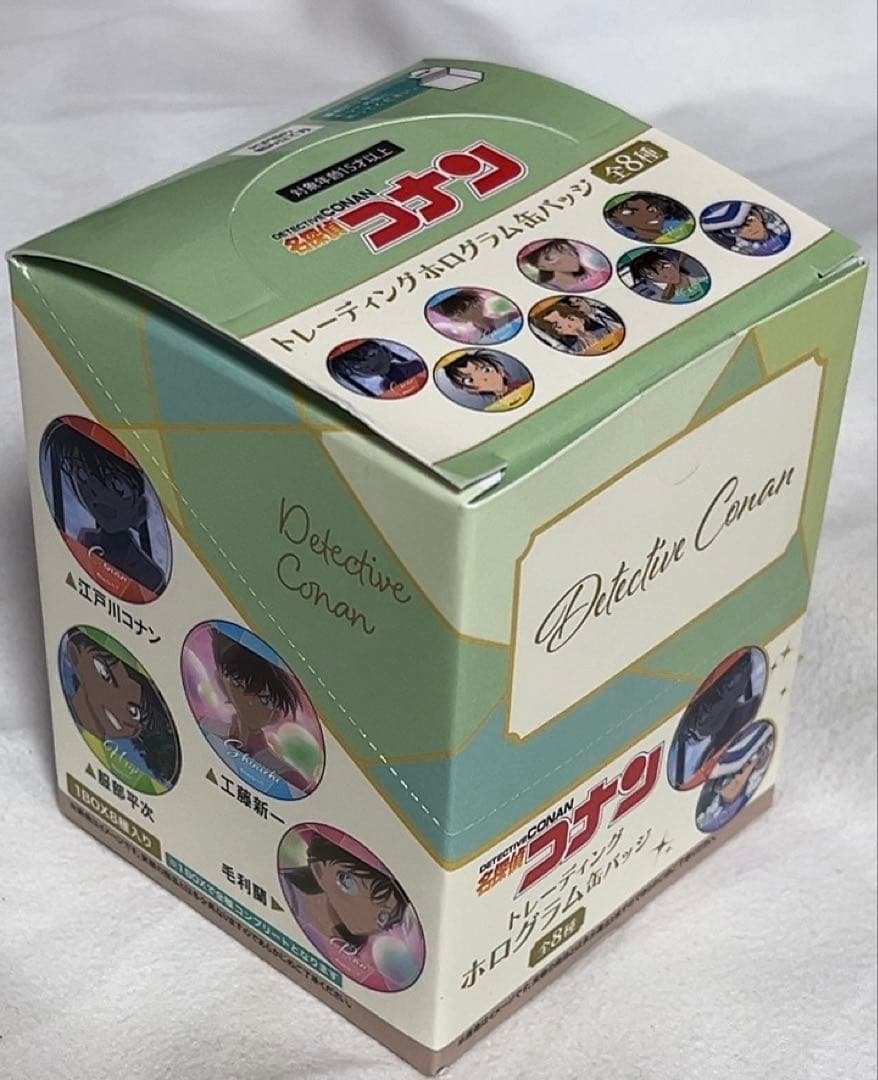 名探偵コナン セブンイレブン限定 トレーディングホログラム缶バッジ　毛利蘭