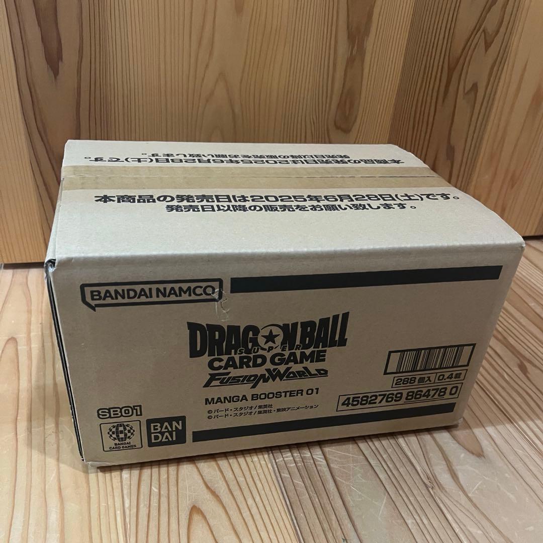 ドラゴンボール 未開封カートン MANGA BOOSTER 01