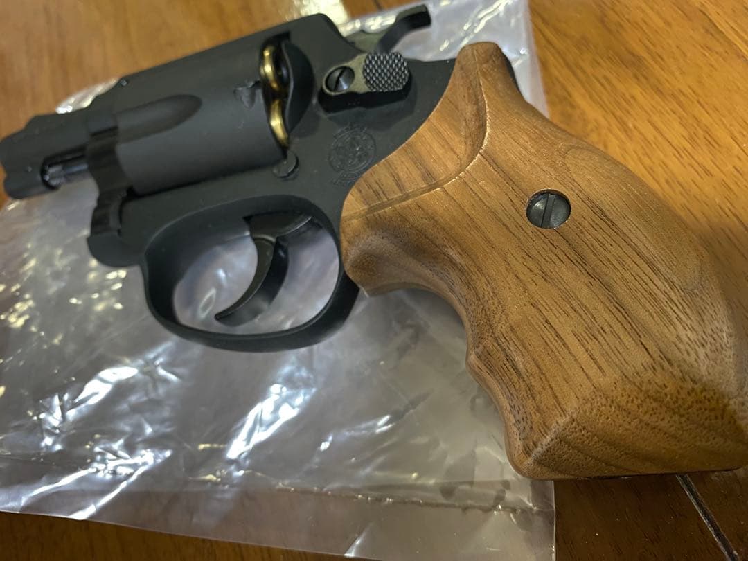 Marushin M36リボルバー木製グリップ6mmBB HW発射30発程度