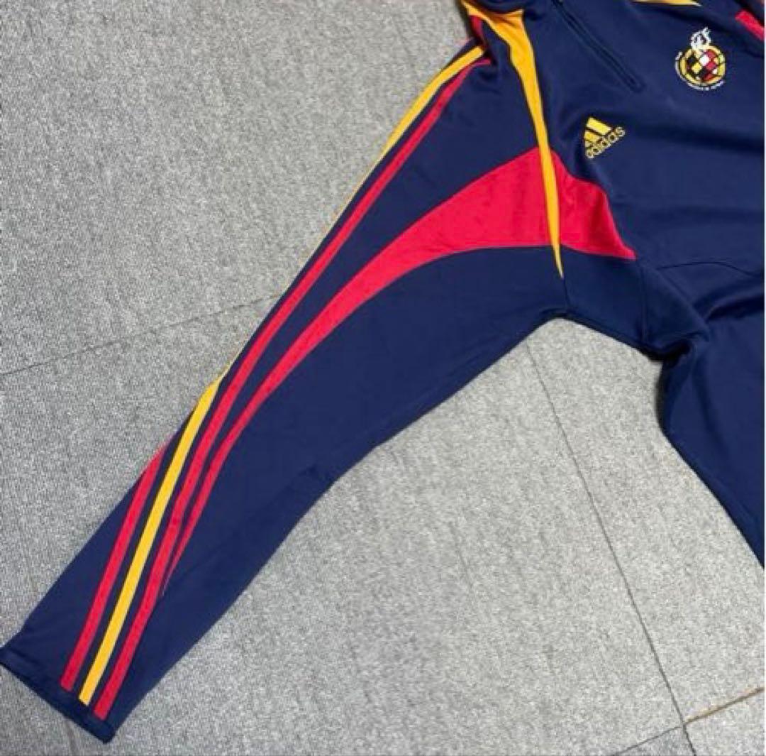 スペイン代表　ハーフジップ　トラックジャケット　ジャージ　90s サッカー　XL
