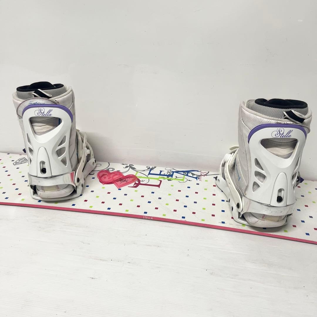 レディース　スノボセット　女性用　スノーボード　初心者用　ビンディング　ブーツ