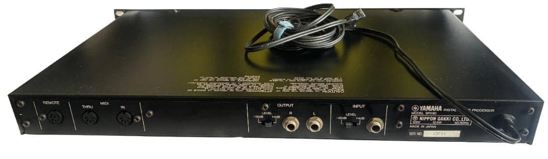 【名機】YAMAHA SPX90 デジタルマルチエフェクター【取扱説明書付】