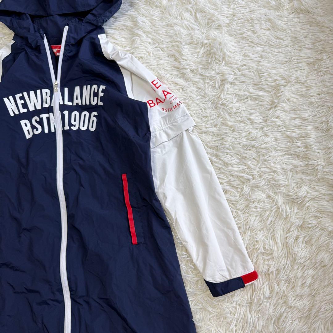 【ニューバランスゴルフ】美品 レインウェア ワンピース ネイビー 0 レディース