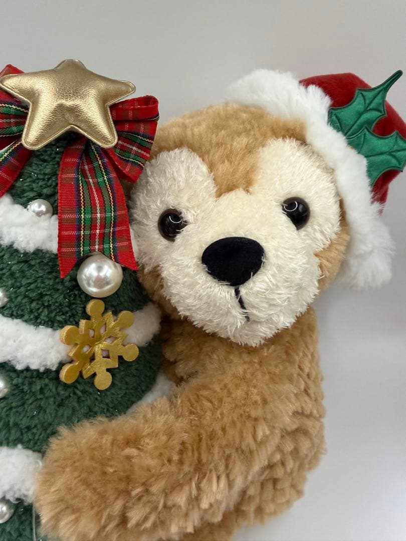 ダッフィー　クリスマスツリー　ぬいぐるみ　2022　ディズニーシー