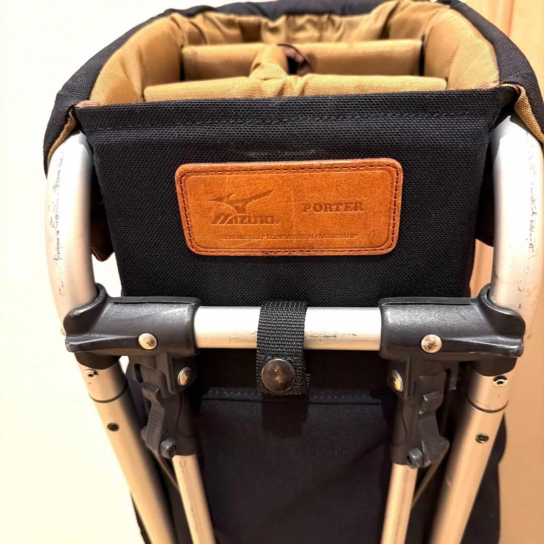 希少！ミズノフレームウォーカー　PORTERコラボキャディーバック