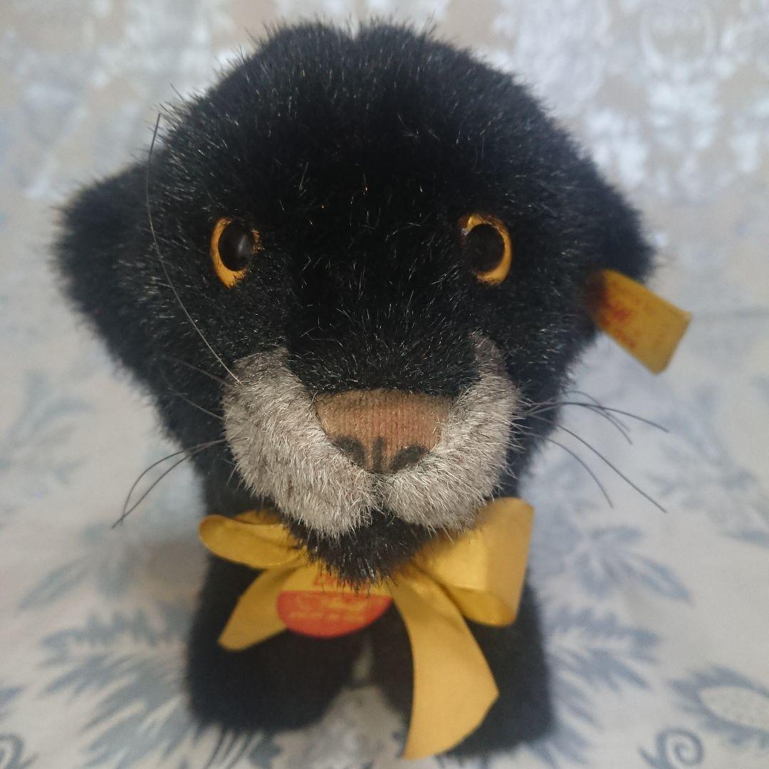 ヴィンテージSteiff社ブラックパンサー