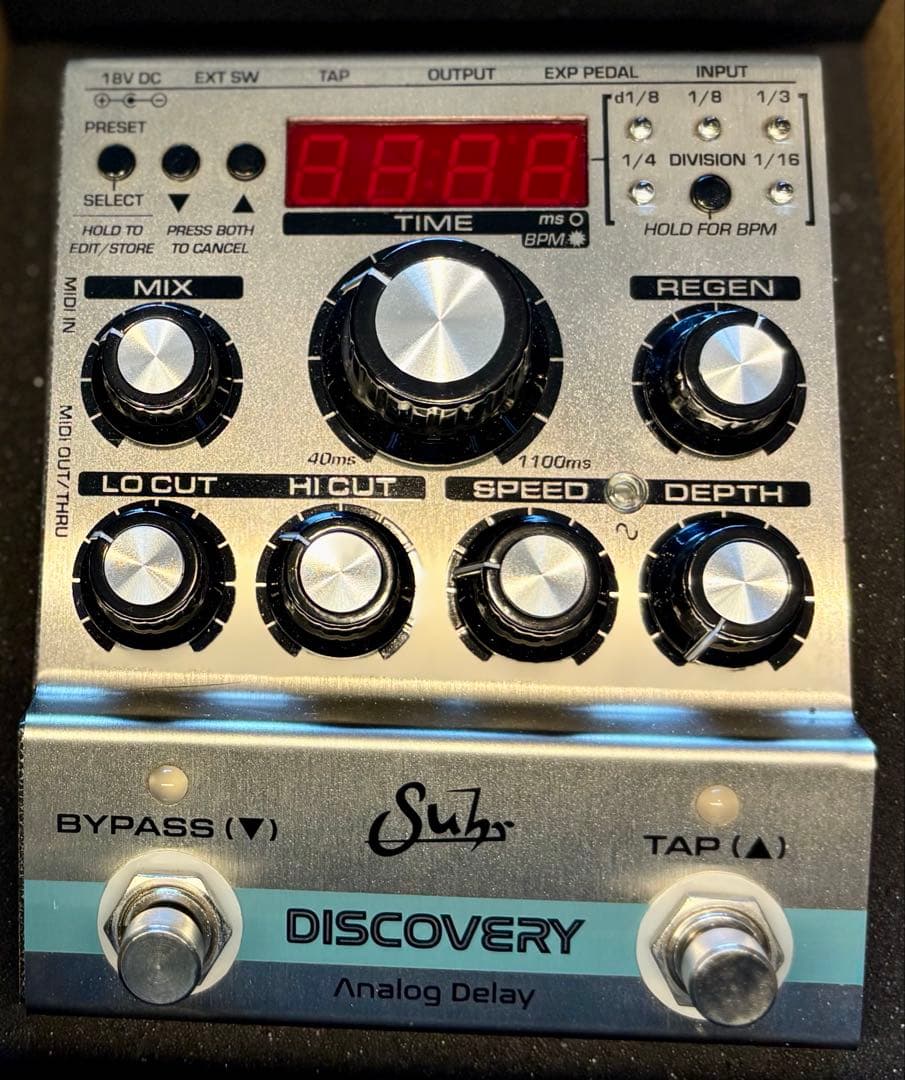 Suhr Discovery アナログディレイ