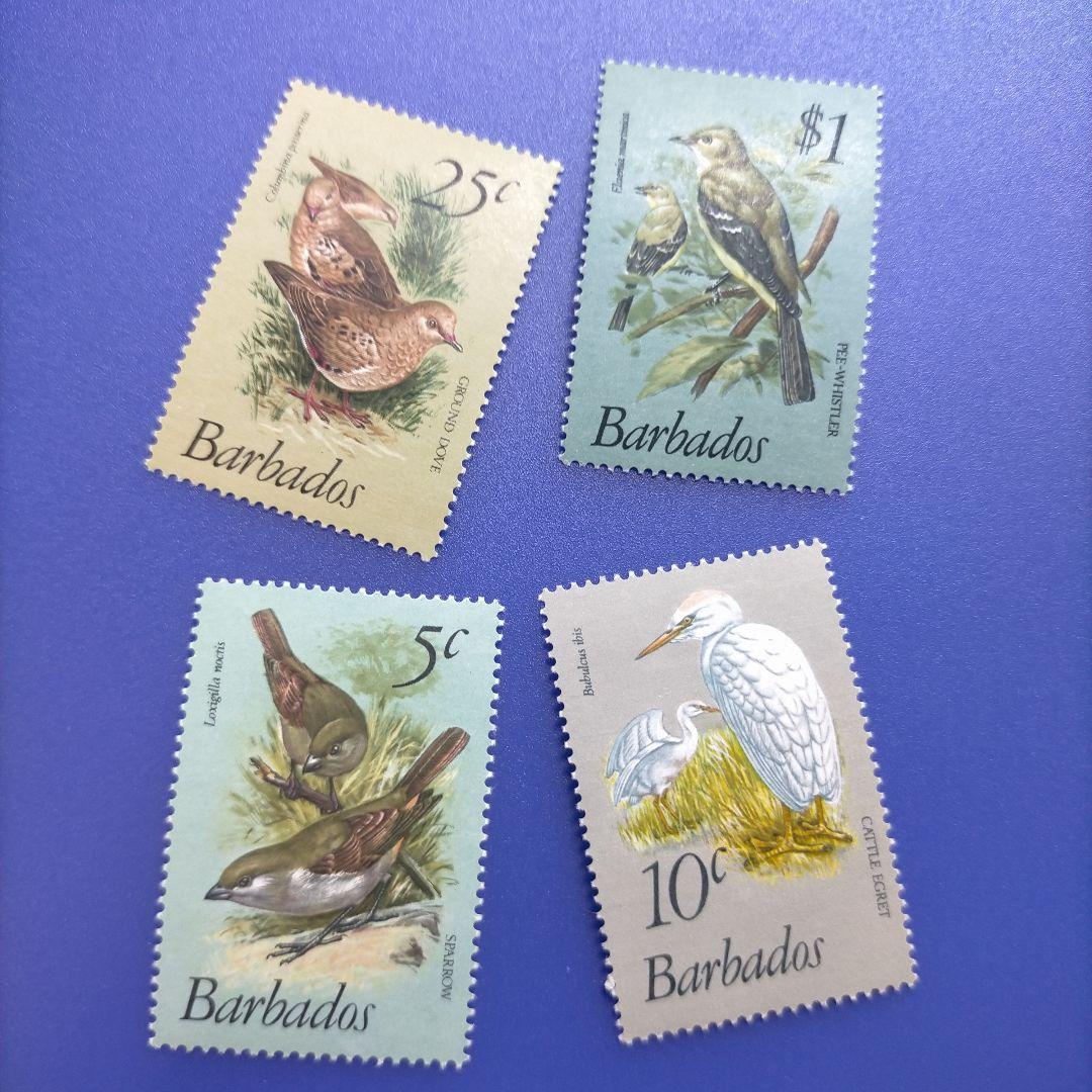 4249 外国切手 バルバドス 1979年 鳥類 シリーズ20種 希少高評価品