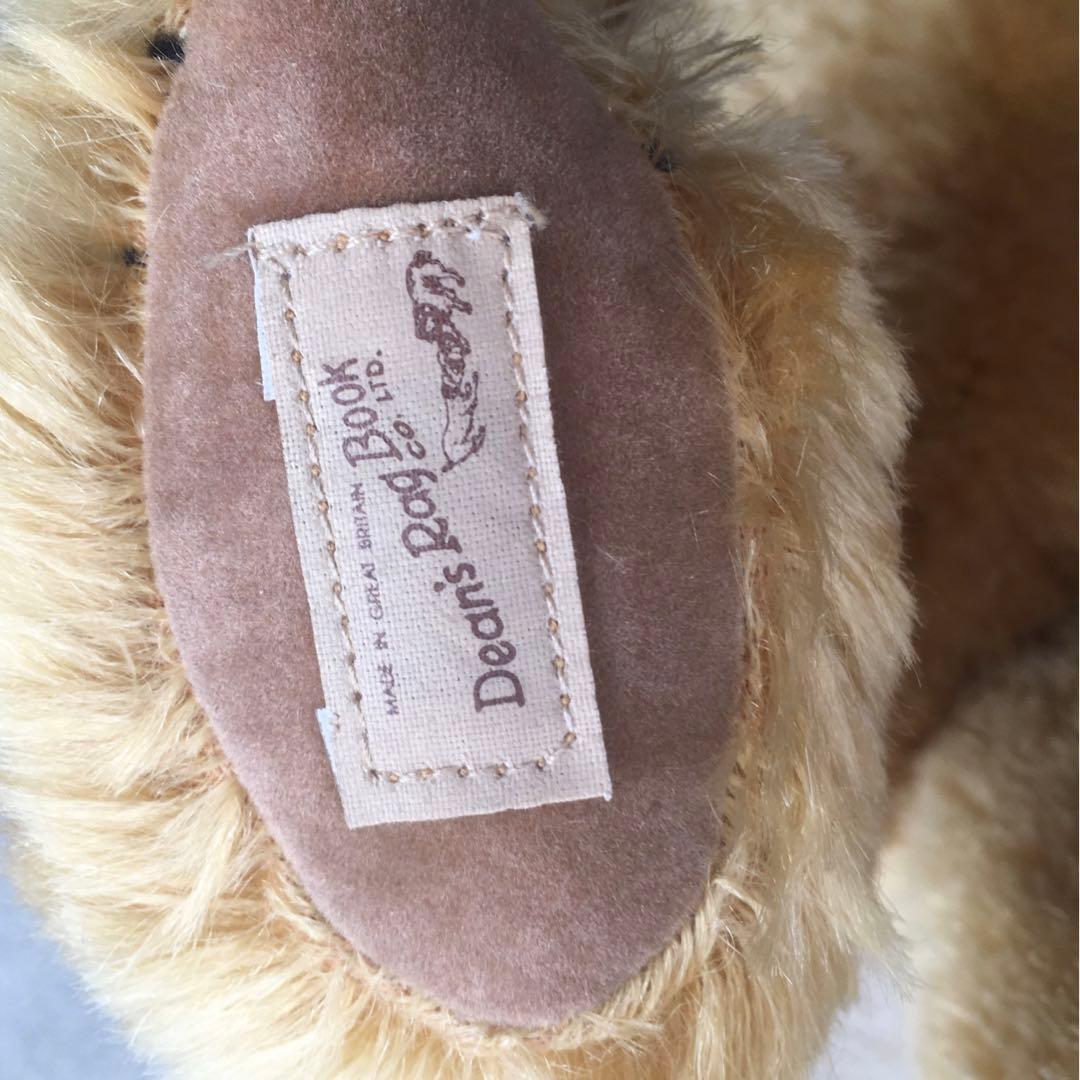 【希少・未使用】DEAN’S RAG BOOK・テディベア　チャーリーベアーズ