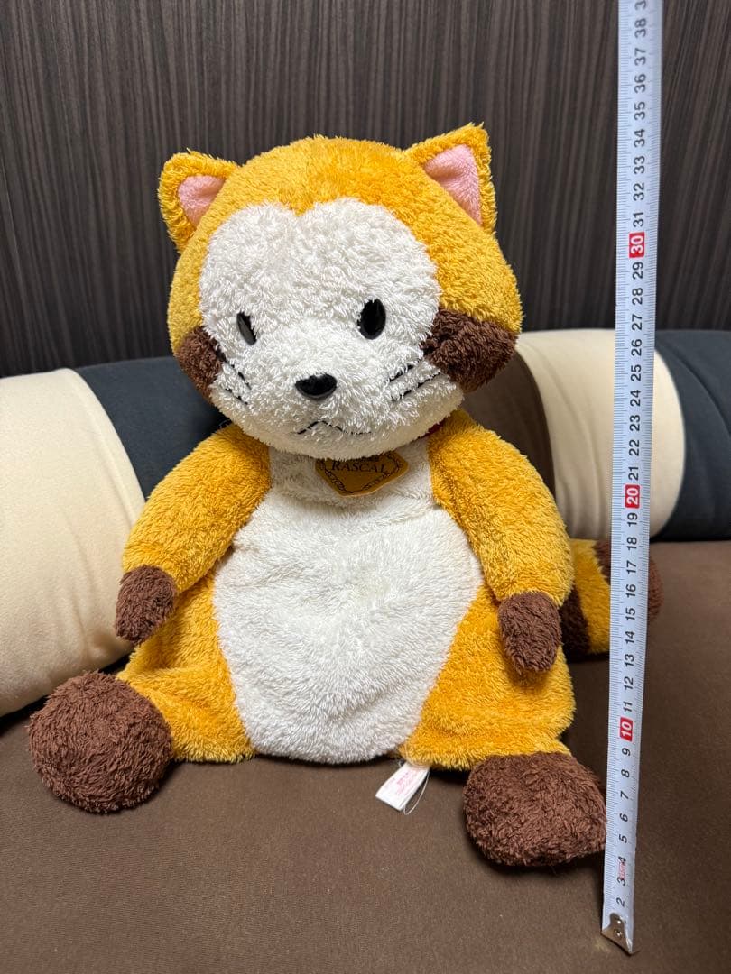 世界名作劇場　ラスカルスーパーDxぬいぐるみ　あらいぐまラスカル