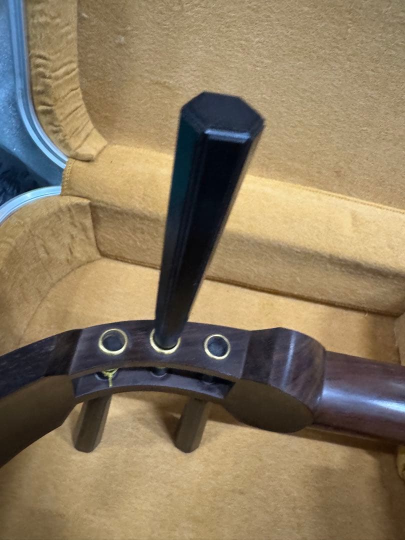 三味線　中棹　ハードケース　花梨