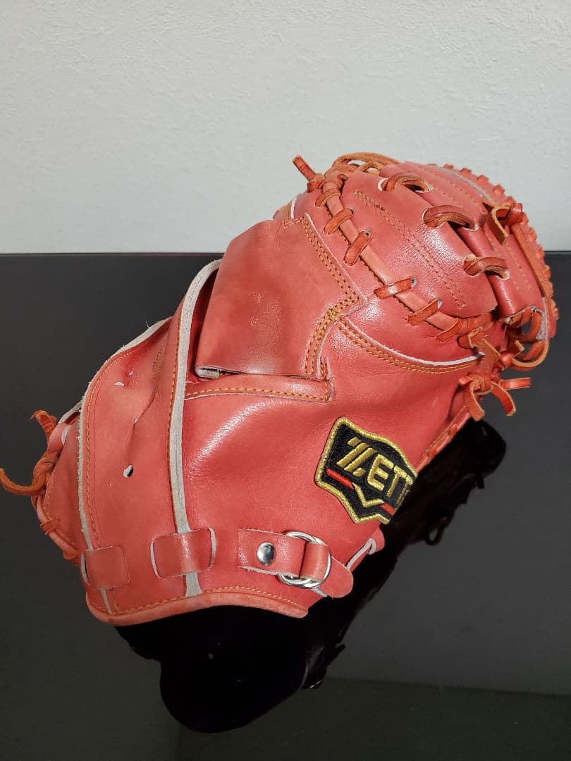 K*様 ZETT キャッチャーミット　PROSTATUS 軟式　　刺繍無し　サブ