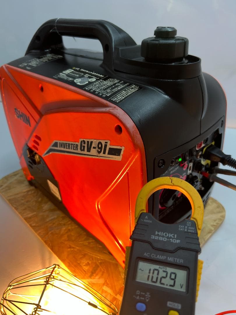 KOSHIN 工進 インバーター発電機 GV-9i ♪ 動作良好♪ 81K11