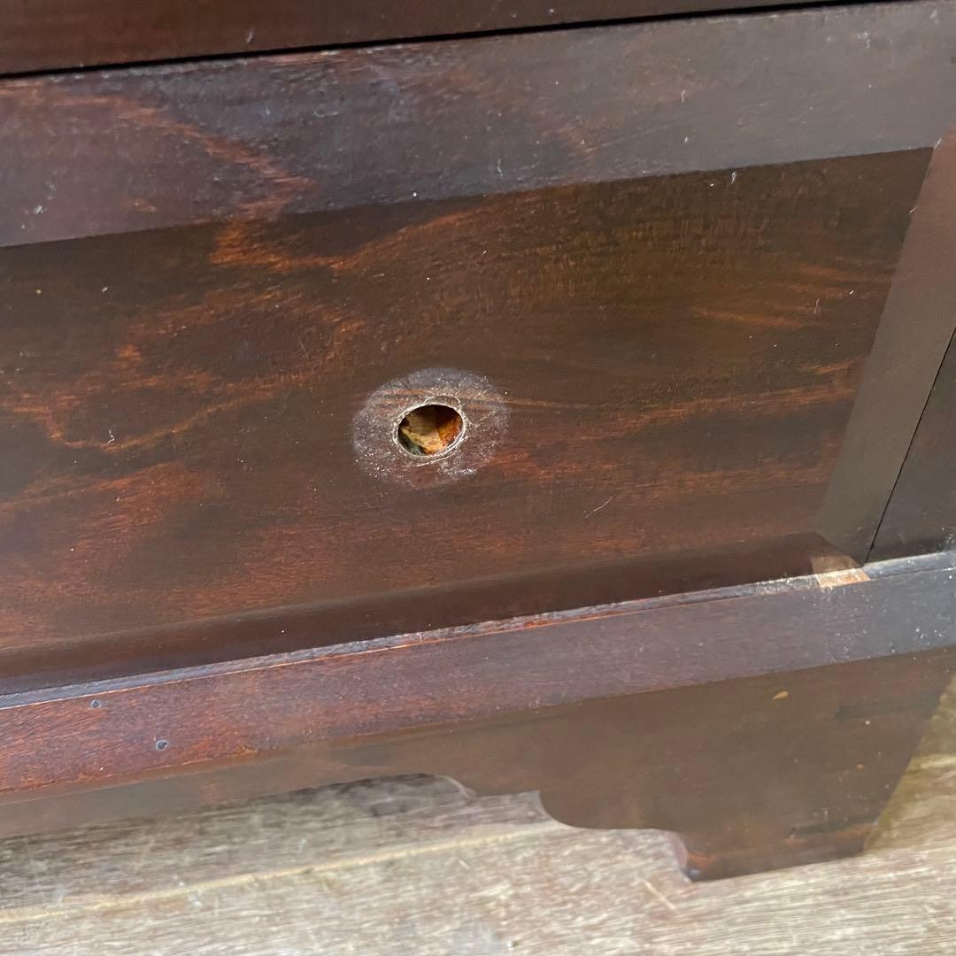 民芸家具 ライティングビューロー チェスト ワークデスク アンティーク家具