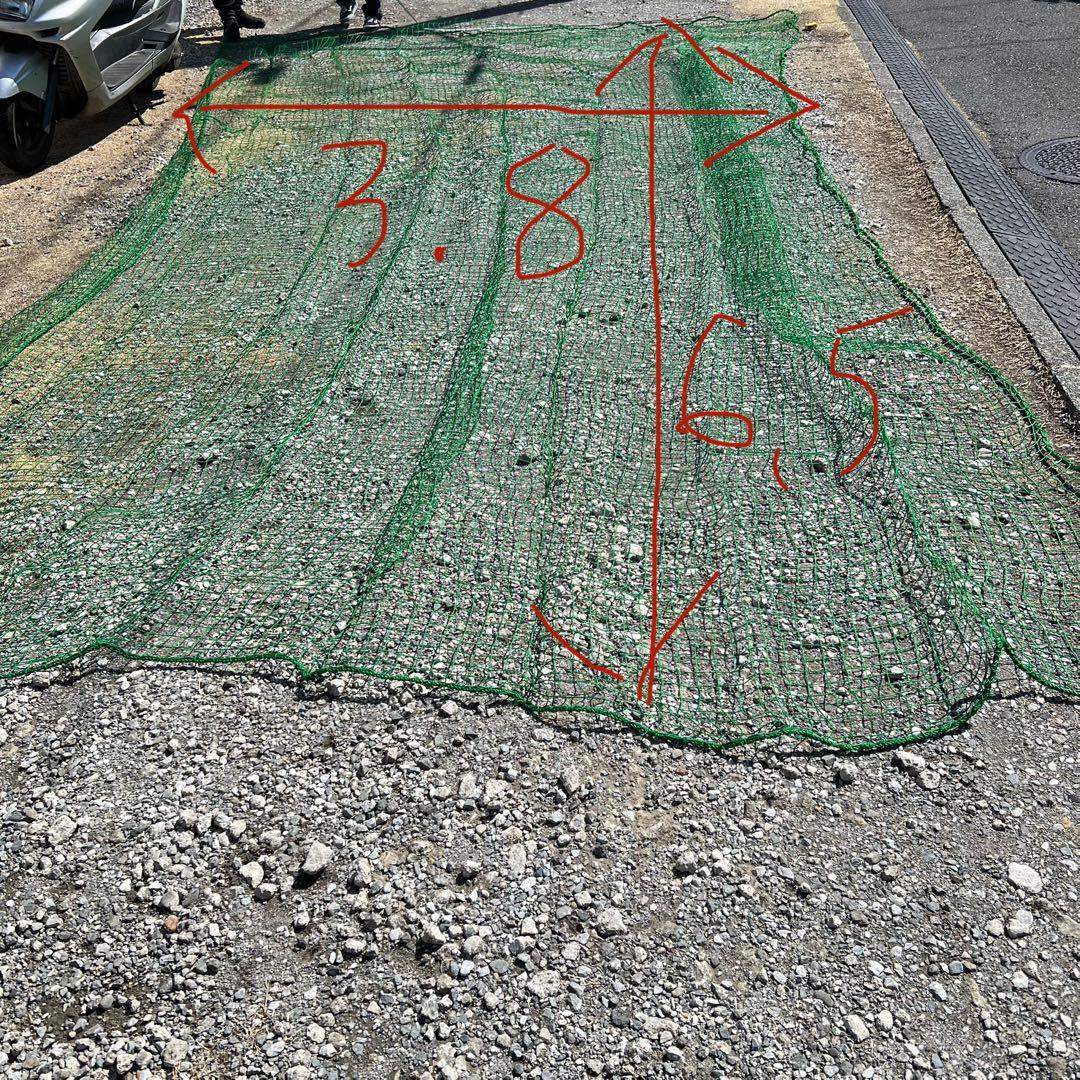 野球用ネット 3.8×6.5×3枚 3.8×3.8×1枚 状態良好