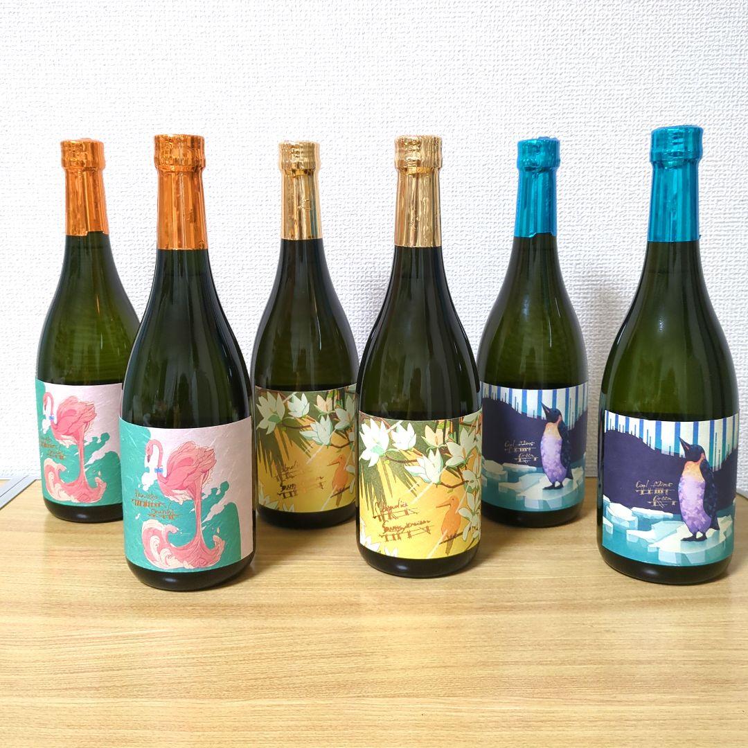 フラミンゴオレンジ・グリーンサニークリーム・クールミント720ml 6本セット