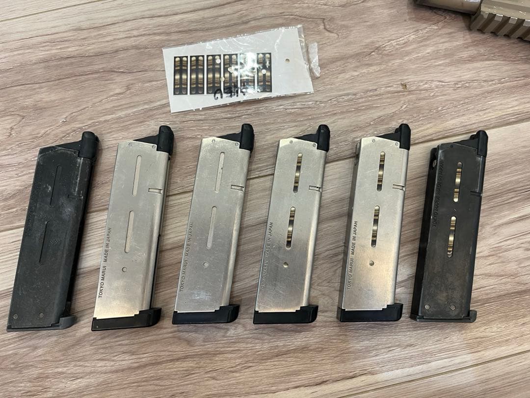 東京マルイ　M45A1 ウェザリング済み　実物 G10グリップ　USMC 海兵隊