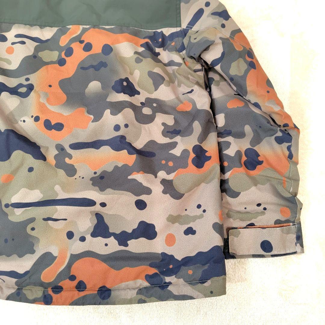 極美品 BURTON カモフラージュ ジャケット キッズM 140 スノーウェア