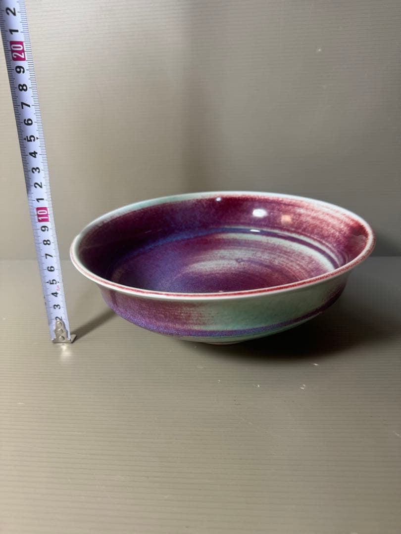 2433 有田焼　紫辰砂　鉢