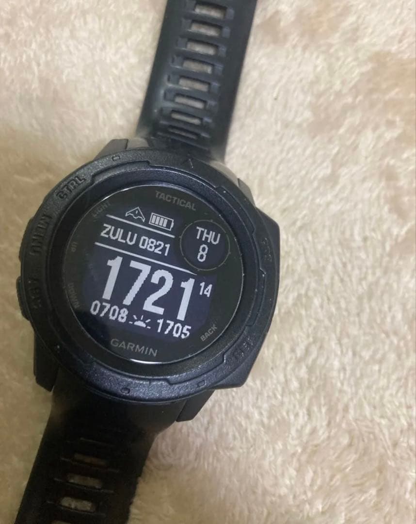 ガーミンinstinct タクティカル　garmin