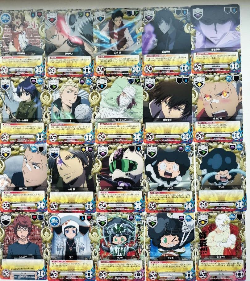 家庭教師ヒットマンREBORN!　CCG　カード　ダブりなし　105枚