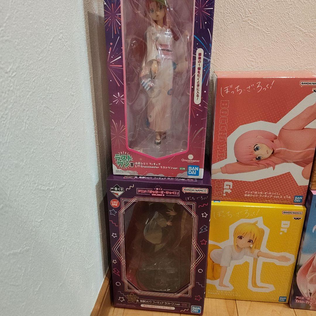 ぼっちざろっく！　一番くじラストワン、プライズフィギュアセット