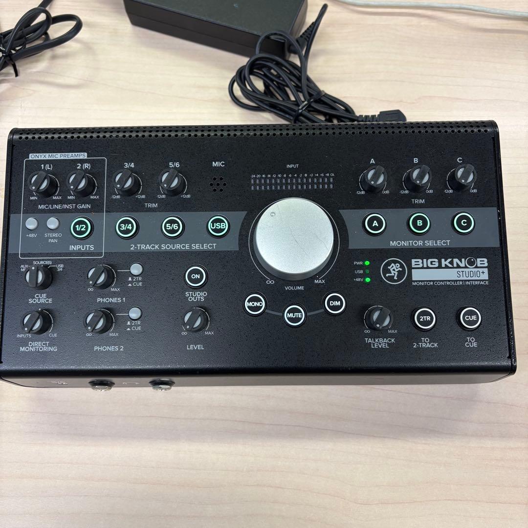 MACKIE BIG KNOB STUDIO+ モニタリングコントローラー