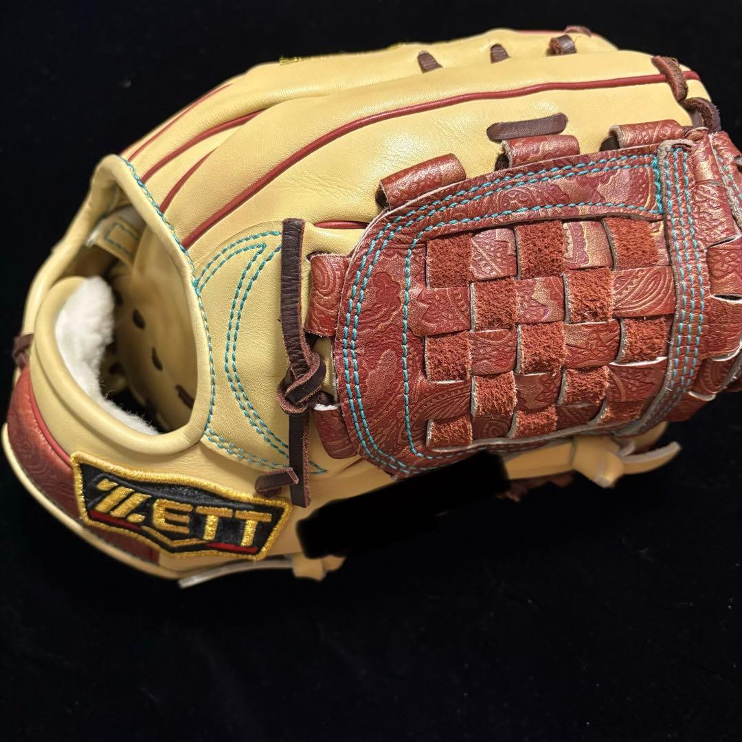 ZETT ゼット プロステイタス 硬式グラブ プロ仕様 支給品 実使用