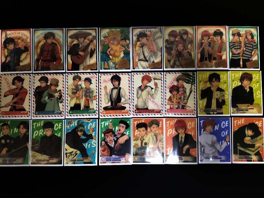 テニスの王子様 シャイニングクリアカード＋トレーディングカード 142枚