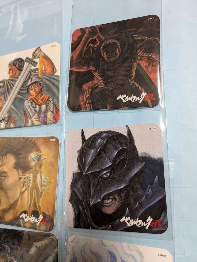 ベルセルク　コラボカフェ　コースター　おまけ　ポストカード