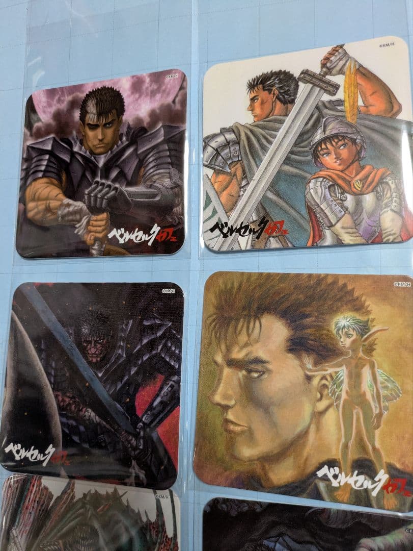 ベルセルク　コラボカフェ　コースター　おまけ　ポストカード