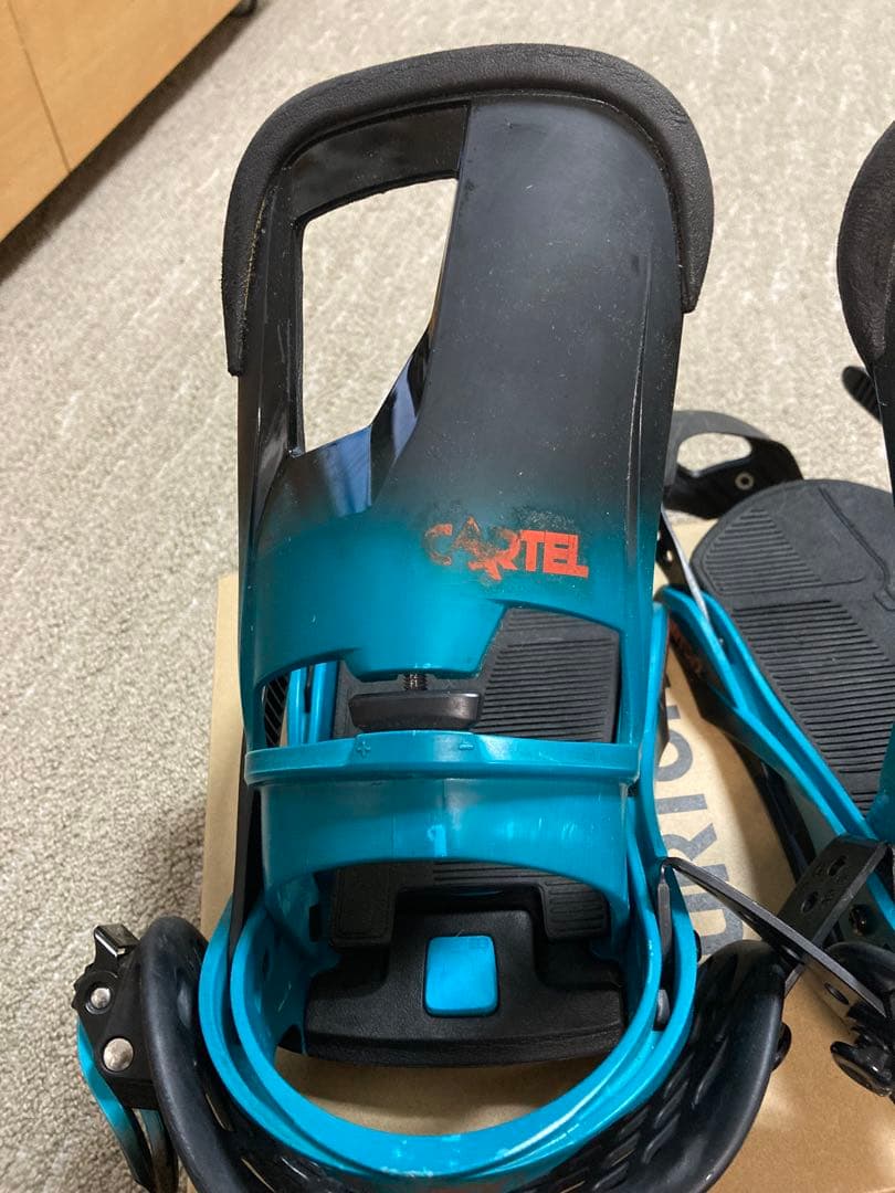 Burton スノーボード ビンディング 青/黒