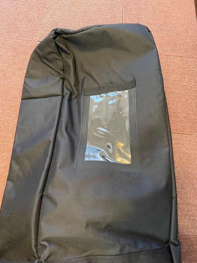 キャスター付きスキーバッグ 185cm 黒