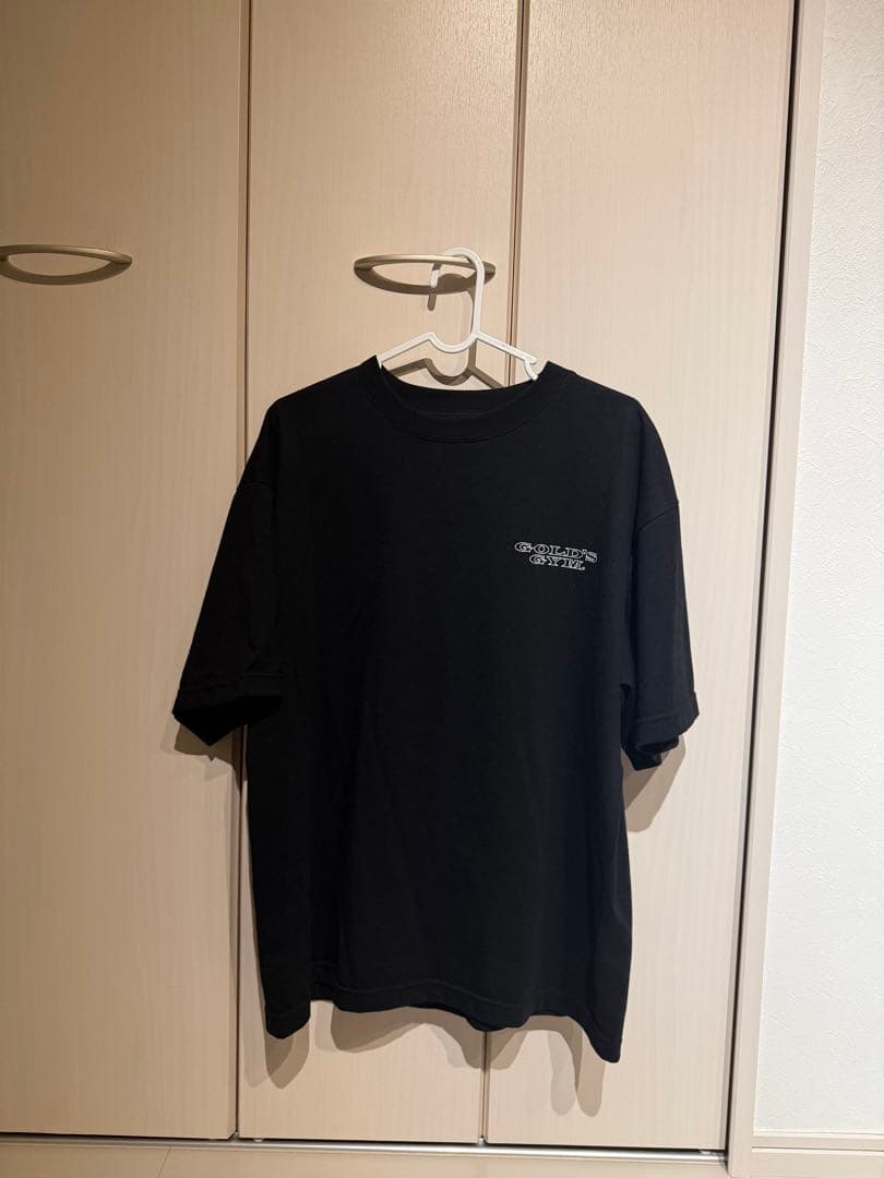 ゴールドジムTシャツJAPAN３０周年記念限定 ブラックTシャツ M