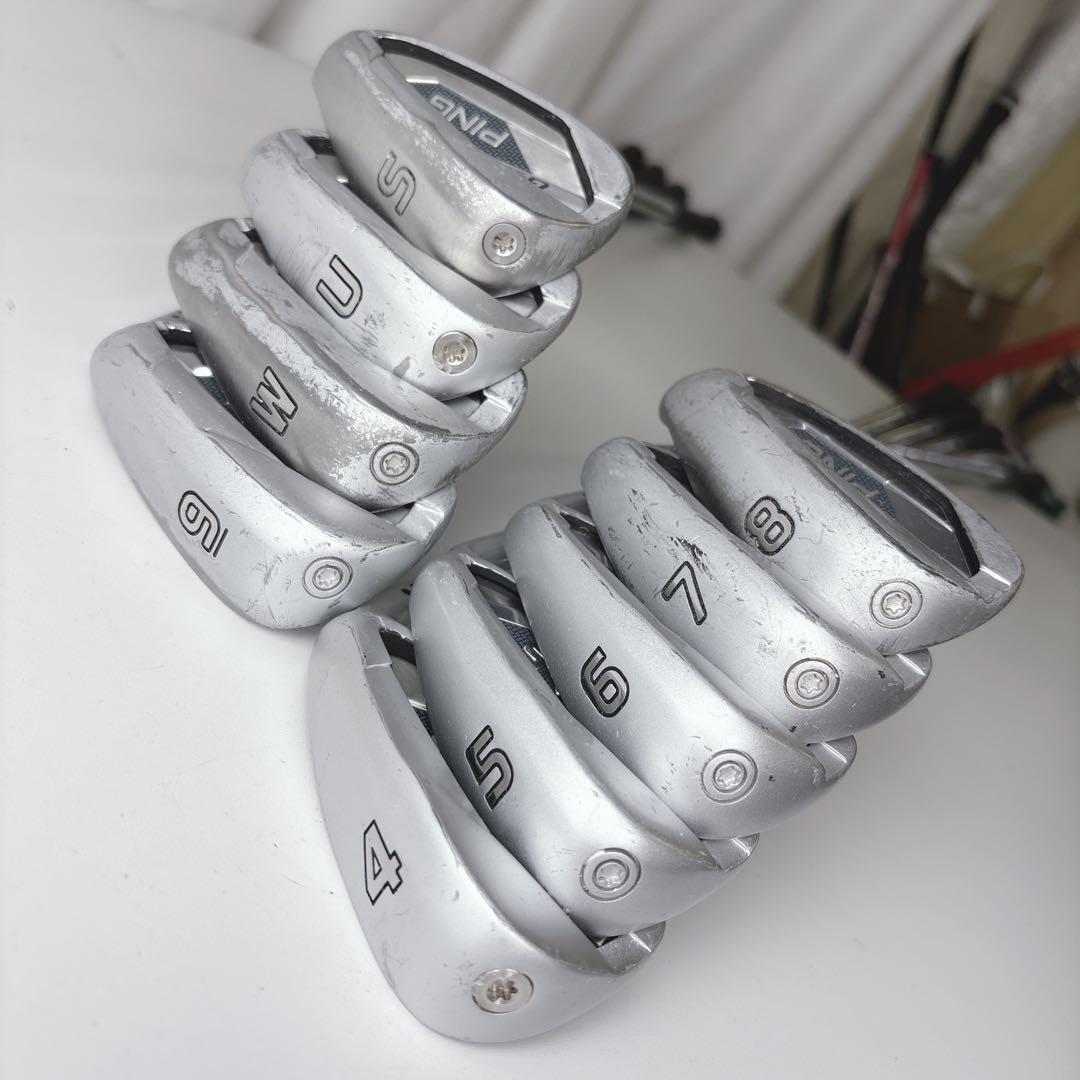 ピン PING G425 ゴルフクラブ アイアンセット9本 メンズ右利き