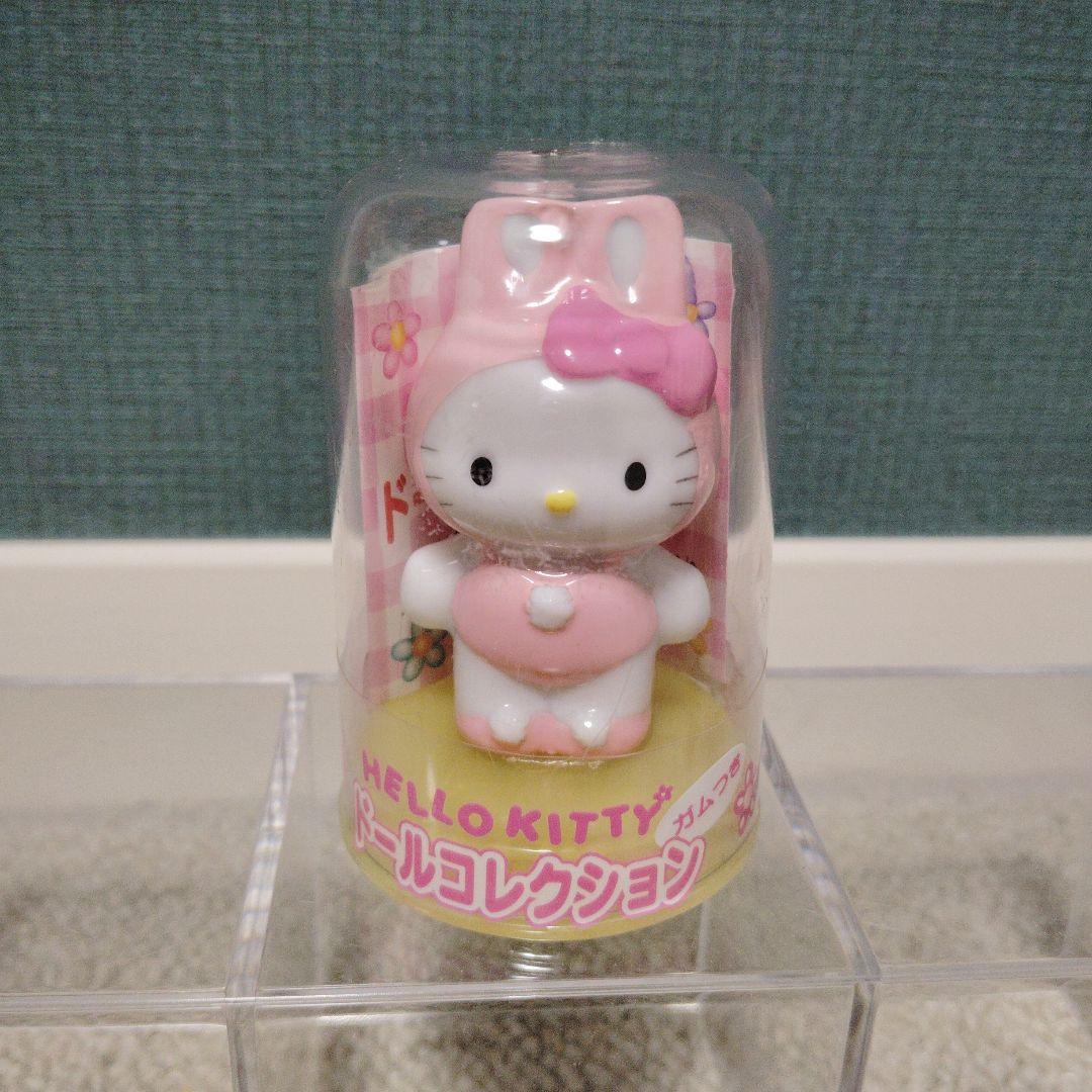 キティ　ドールコレクション　陶器　バニー　イチゴ　バレリーナ　ミニマグラムネ