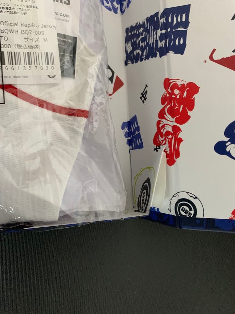 千賀晃大　ニューヨークメッツ　ナイキ　MLB レプリカユニフォーム　おまけ付❗️Ｌ