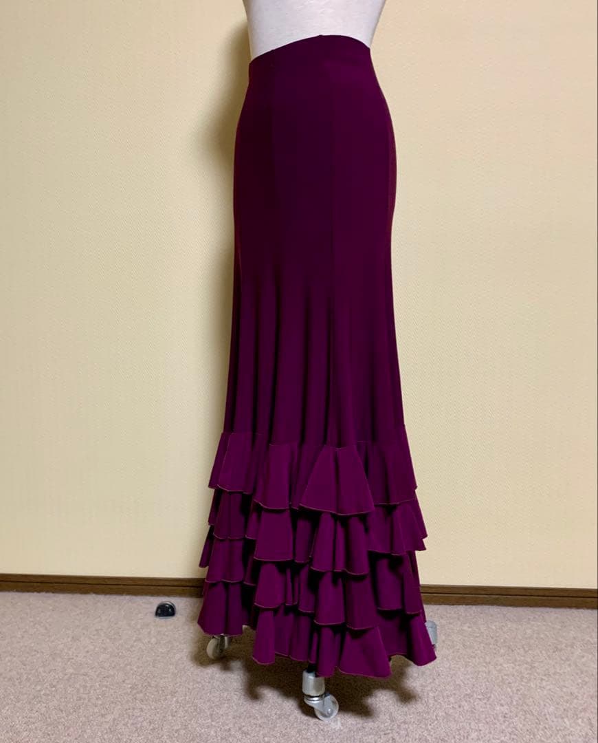 フラメンコ衣装　ソニアジョーンズブラウスとフリルファルダの上下セット