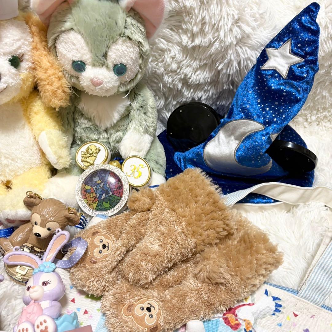 ディズニー　ダッフィー　ステラルー　ぬいぐるみバッジ　コスチューム　まとめ売り