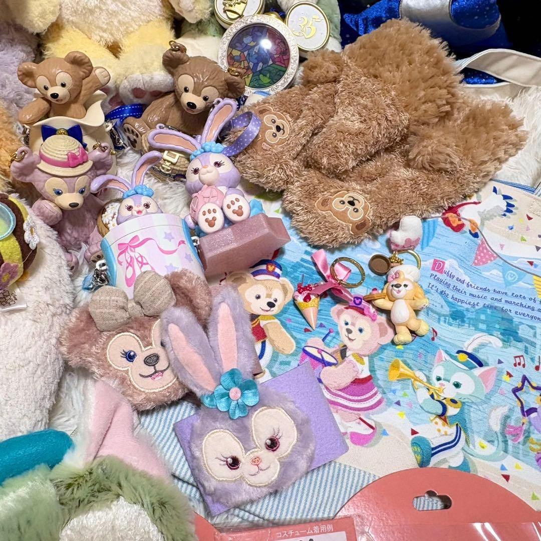 ディズニー　ダッフィー　ステラルー　ぬいぐるみバッジ　コスチューム　まとめ売り