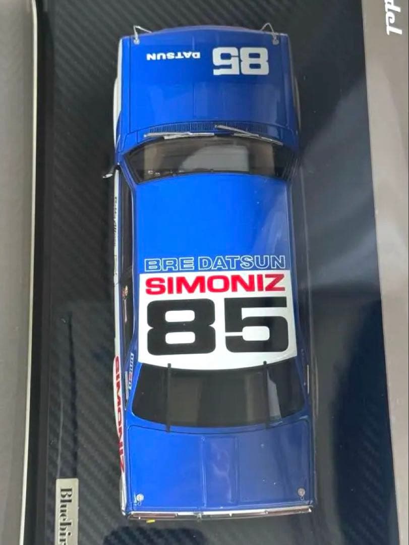 【新品未使用】1/18 Datsun Bluebird White/Blue