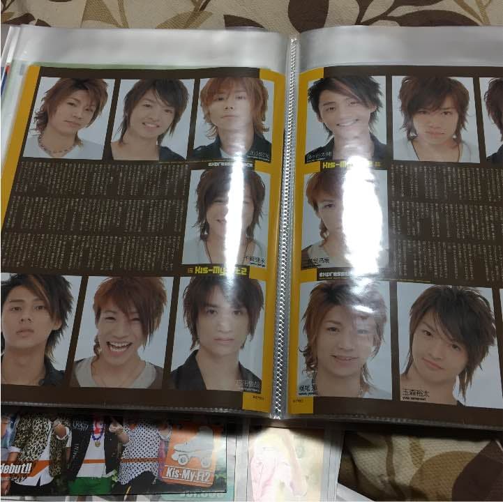 Kis-My-Ft2  グッズ関連  （会報、ポスター、切り抜きなど）